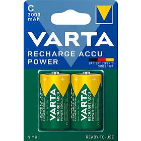 Varta Recharge Accu Power C/HR14 2-pack