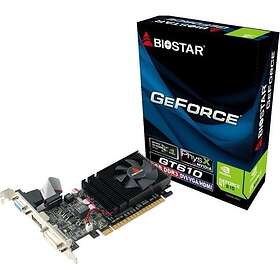 Biostar GeForce GT 610 DDR3 VGA/DVI/D-Sub/HDMI 2GB
