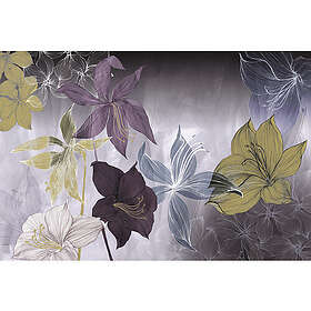Erismann Fototapet Blommig röd
