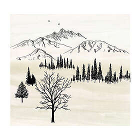 Komar Fototapet Backcountry vit IAX6-0031