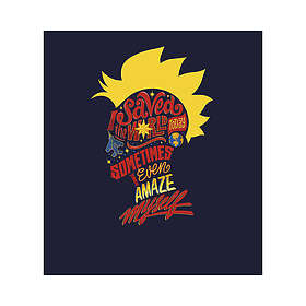 Komar Fototapet Captain Marvel röd IADX5-063