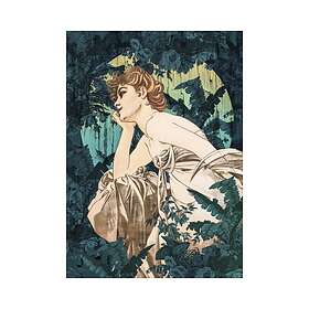 Komar Fototapet Songes vert 4 delar 200x280cm HX4-027