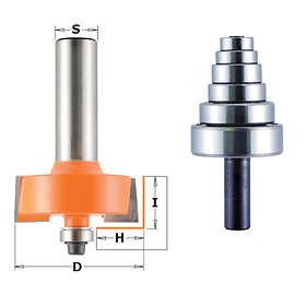 CMT Falsfräs ; 8 mm; 3,2-12,7 12,7 9 delars