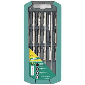 Wolfcraft Bitssats för skruvmejsel 8633000; 17 st.