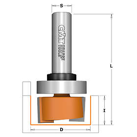 CMT Notfräs 852,001.11B; 19/9,5 mm; med kullager