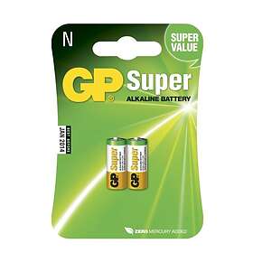 GP Batteries Super Alkaline N/LR1 MN9100 2-pack