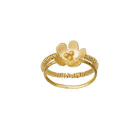 Maanesten Bellflower Ring Guld 55