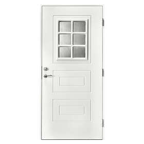 Br. Johansson Ytterdörr SY117 Cotswoldglas YDS78/105 M9x20 V LH3 NCS S-0500-N 95301_Kvit