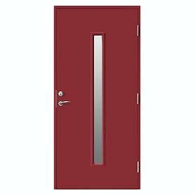 Br. Johansson Ytterdörr SY116 Klarglas YDS78/105 M9x21 V LH3 NCS S-5040-R 96105_Röd