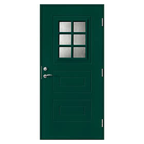 Br. Johansson Ytterdörr SY117 Cotswoldglas YDS78/105 M10x20 V LH3 NCS S-7020-B70G 95303_Grön