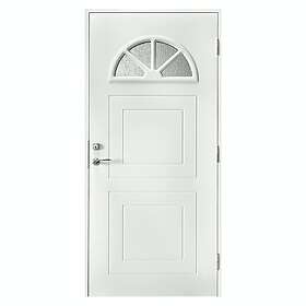 Br. Johansson Ytterdörr SY118 Cotswoldglas YDS78/105 M9x21 V LH3 NCS S-0500-N 95315_Kvit