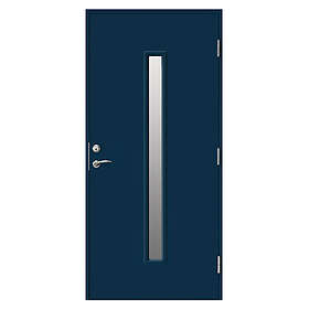 Br. Johansson Ytterdörr SY116 Klarglas YDS78/105 M10x21 H LH3 NCS S-7020-B 96106_Blå