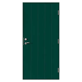 Br. Johansson Ytterdörr SY115 YDS78/105 M10x20 H tät LH3 NCS S-7020-B70G 95672_Grön