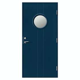 Br. Johansson Ytterdörr SY120 Klarglas YDS78/105 M10x21 H LH3 NCS S-7020-B 96226_Blå