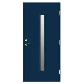 Br. Johansson Ytterdörr SY116 Klarglas YDS78/105 M10x20 H LH3 NCS S-7020-B 96102_Blå