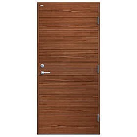 Diplomat Ytterdörr Ingela Träfanér Teak 9x20 Vänster
