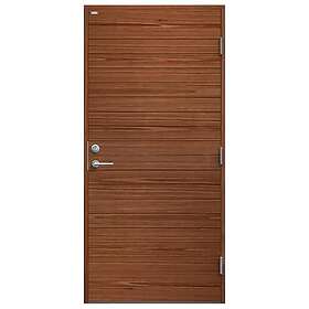 Diplomat Ytterdörr Ingela Träfanér Teak 9x21 Vänster