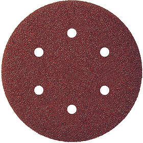 PS Klingspor Sandpapper för excenterslipar Klingspor; 22 K; GLS 3; 150 mm; K180; 5 st.