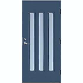 Scandidoor Ytterdörr Torp Trio 10x20 Vä Blå Klar 77971