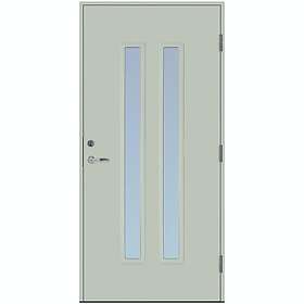 Scandidoor Ytterdörr Torp Duo 10x20 Vä Grön-grå Frost 77899