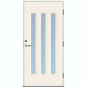 Scandidoor Ytterdörr Torp Trio 9x21 Hö S-0502-Y Vit Klar 77936