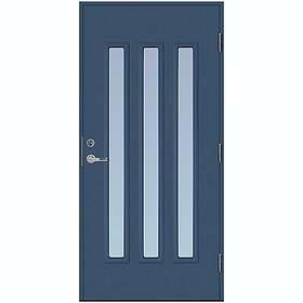 Scandidoor Ytterdörr Torp Trio 9x21 Hö Blå Frost 77192