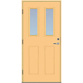 Scandidoor Ytterdörr Knut 9x20 Hö Gul Klar 73698