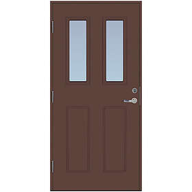 Scandidoor Ytterdörr Knut 9x20 Hö Brun Klar 73754