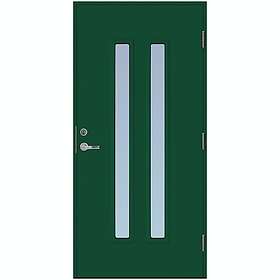 Scandidoor Ytterdörr Torp Duo 10x20 Hö Grön Frost 77842