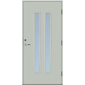 Scandidoor Ytterdörr Torp Duo 10x20 Hö Grön-grå Klar 77786