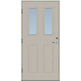 Scandidoor Ytterdörr Knut 9x20 Hö Ljusgrå Klar 73730