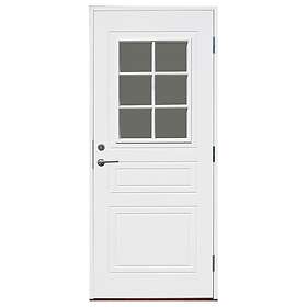 Sveadörren Ytterdörr 10x20 Höger Vit Vemdalen10x20H