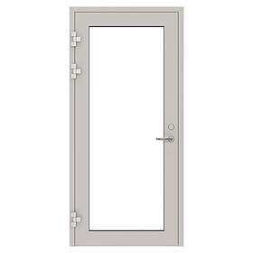 NorDan Ytterdörr HelAlu entrédörr helglas 10X23 AED