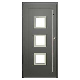 NorDan Ytterdörr HelAlu design 2 entrédörr 11X23 AEDD2