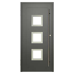 NorDan Ytterdörr HelAlu design 2 entrédörr 10X22 AEDD2