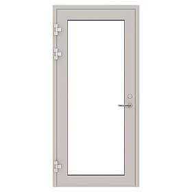 NorDan Ytterdörr HelAlu entrédörr helglas 13X23 AED