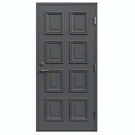 Leksandsdörren Ytterdörr Gråda 9x21 H NCS S-6000-N 0921HV56_Grå