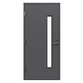 Leksandsdörren Ytterdörr Almberg 10x21 V NCS S-6000-N 1021VV74G_Grå