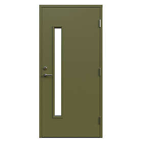 Leksandsdörren Ytterdörr Almberg 9x20 H NCS S-5020-G70Y 0920HV74G_Grön