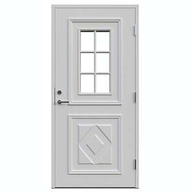 Leksandsdörren Ytterdörr Björkberg 10x20 H NCS S-0502-Y 1020HV90G