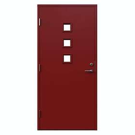 Leksandsdörren Ytterdörr Boda 9x21 V NCS S 4050-Y90R 0921VV49G_Röd