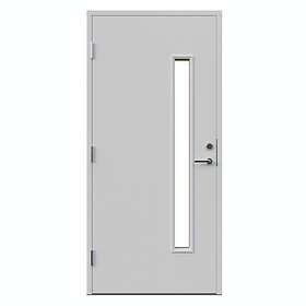 Leksandsdörren Ytterdörr Almberg 10x21 V NCS S-0502-Y 1021VV74G