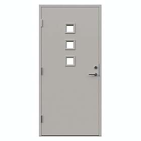 Leksandsdörren Ytterdörr Boda 9x21 V NCS S-1502-Y50R 0921VV49G_LGrå
