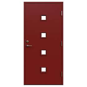 Leksandsdörren Ytterdörr Nålberg 09x21 V NCS S 4050-Y90R 0921VV72G_Röd