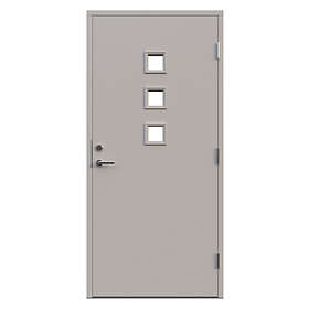 Leksandsdörren Ytterdörr Boda 9x21 H NCS S-1502-Y50R 0921HV49G_LGrå