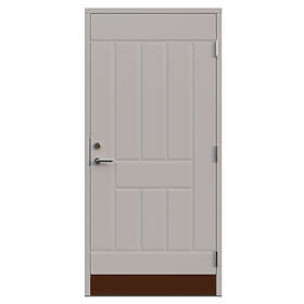 Leksandsdörren Ytterdörr Tibble 9x20 H NCS S-1502-Y50R 0920HV7_LGrå