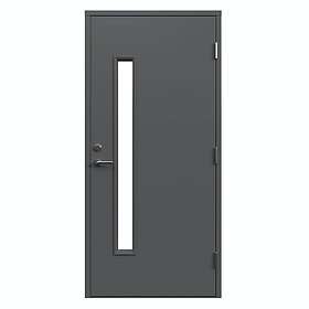 Leksandsdörren Ytterdörr Almberg 10x21 H NCS S-6000-N 1021HV74G_Grå