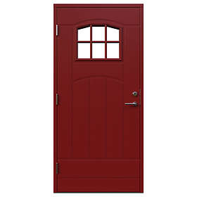 Leksandsdörren Ytterdörr Åkerö 9x20 V NCS S 4050-Y90R 0920VV6G_Röd