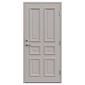 Leksandsdörren Ytterdörr Edshult 09x21 H NCS S-1502-Y50R 0921HV68_LGrå