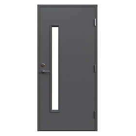 Leksandsdörren Ytterdörr Almberg 9x20 H NCS S-6000-N 0920HV74G_Grå